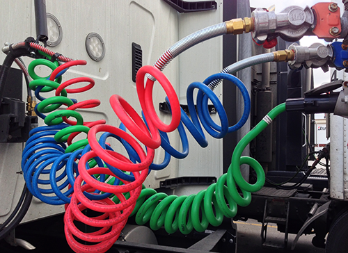 Suzi Coil Air brake hose, suzi coil nylon hose